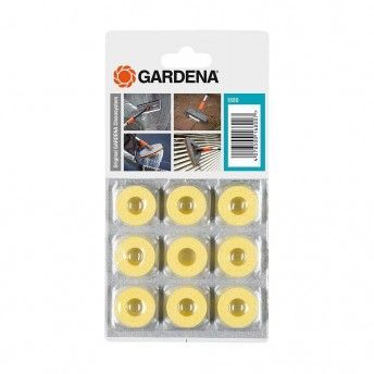 Shampoo em disco para o sistema cleansystem . pack 9 unidades. 01680-20 ref 74465 GARDENA