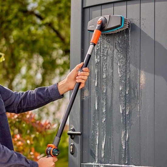 Kit lavagem com cabo de cerdas suaves com cabo e pastilhas de sabão 18826-20 refª 74462 GARDENA Kit lavagem com cabo de cerdas suaves com cabo e pastilhas de sabão 18826-20 refª 74462 GARDENA