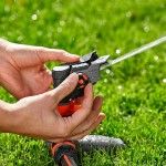 Aspersor de impacto setorial comfort 75 a 490m. ref 74363 GARDENA