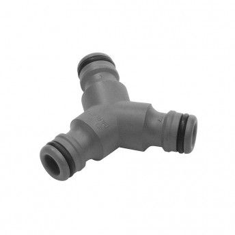 Derivao tripla "y" bypass de 19mm (3/4) a 13mm (1/2") (blster) ref 74344 GARDENA