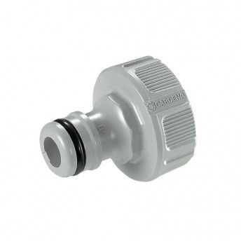 Adaptador macho para torneira 16,7mm com rosca fmea 21mm 1/2" (blster) ref 74328 GARDENA