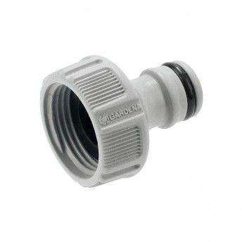 Adaptador macho para torneira 21mm com rosca fmea 26,5mm 3/4" (blster) ref 74329 GARDENA