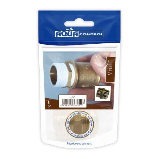Casquilho 3/4" de latão refª 74296 AQUA CONTROL Casquilho 3/4" de latão refª 74296 AQUA CONTROL