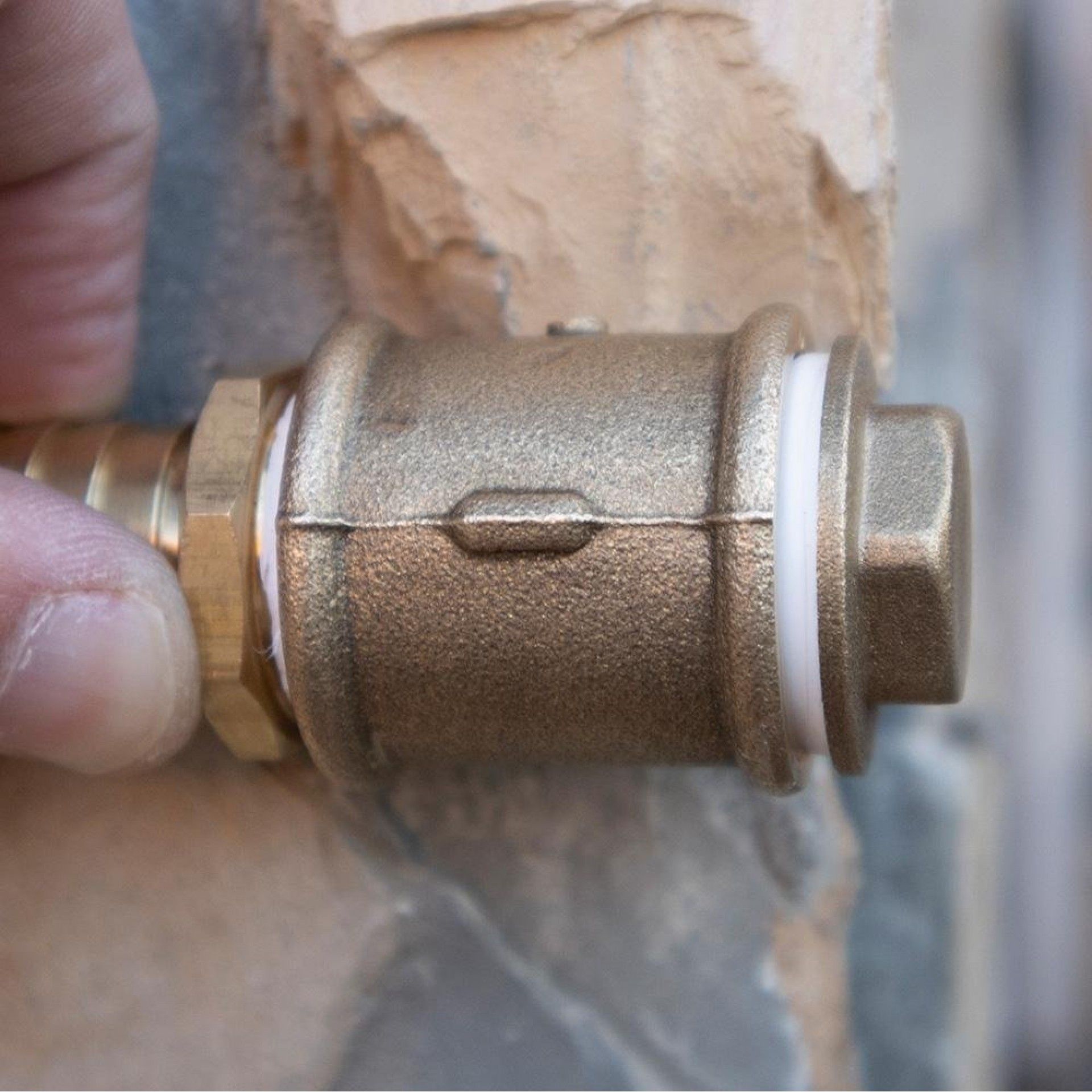 Tampão macho de 3/4" latão refª 74292 AQUA CONTROL