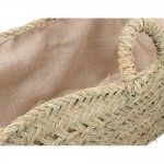 Cesto de esparto com forro para lenha 60x35x45cm oval refª 74238 BASICS Cesto de esparto com forro para lenha 60x35x45cm oval refª 74238 BASICS