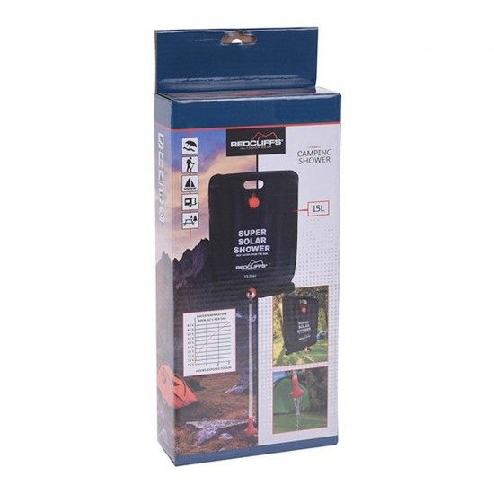 Duche portátil para campismo 15 l. refª 74121 REDCLIFFS Duche portátil para campismo 15 l. refª 74121 REDCLIFFS