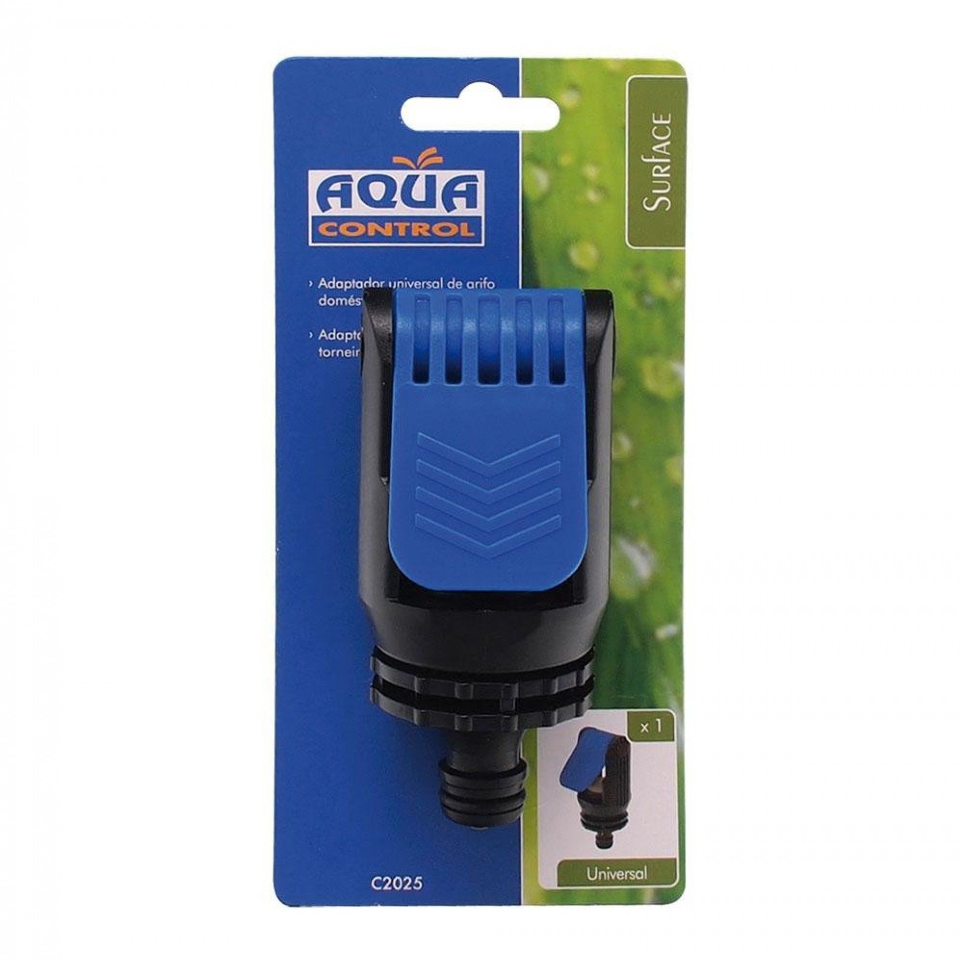 Adaptador universal para torneiras domésticas c2025 refª 74083 AQUA CONTROL