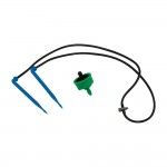 Kit stopper 4l/h (2l/h por estaca) autocompensa��o e antidrenagem com estaca 906202 ref� 74072 AQUA 