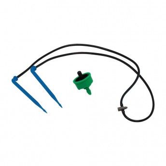 Kit stopper 4l/h (2l/h por estaca) autocompensao e antidrenagem com estaca 906202 ref 74072 AQUA 