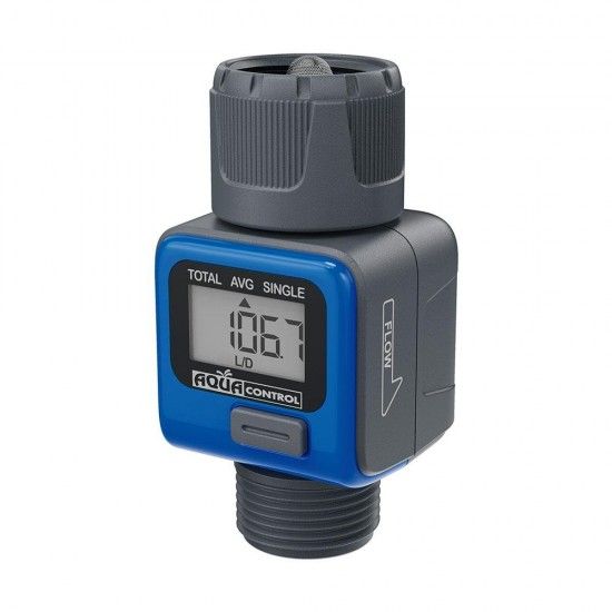 Caudalímetro digital conexão rh 3/4" c2500 refª 74075 AQUA CONTROL Caudalímetro digital conexão rh 3/4" c2500 refª 74075 AQUA CONTROL