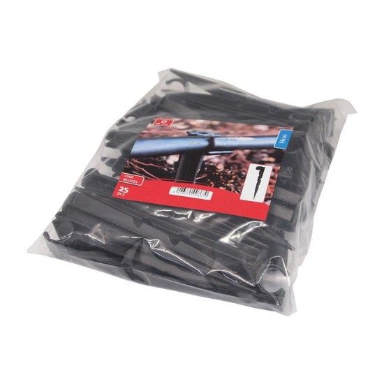 Suporte tubo 16mm em saco granel 25 unidades 902125 refª 74051 AQUA CONTROL Suporte tubo 16mm em saco granel 25 unidades 902125 refª 74051 AQUA CONTROL