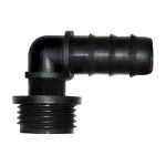 Cotovelo misto tubo 16mm a rosca macho 1/2" a tubo 16mm em saco zip 4 unidades 901704 ref� 74039 AQU