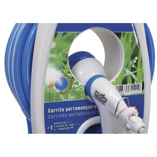 Carrinho suporte para mangueira especial terra�os 10m ref� 74019 AQUA CONTROL