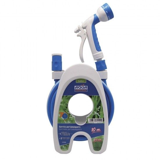 Carrinho suporte para mangueira especial terra�os 10m ref� 74019 AQUA CONTROL