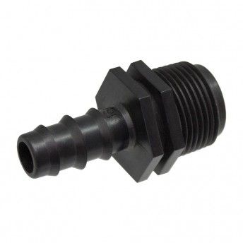 Adaptador macho tubo 16mm a rosca 1/2" em saco zip 1 unidade 900401 ref 74000 AQUA CONTROL