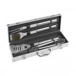 Kit de 4 utensílios para churrasqueira refª 73907 NULL Kit de 4 utensílios para churrasqueira refª 73907 NULL