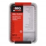 Pack de 5 bandejas descart�veis para churrasco ref� 73908 NULL