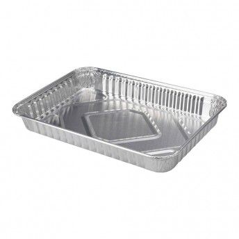 Pack de 5 bandejas descartveis para churrasco ref 73908 NULL