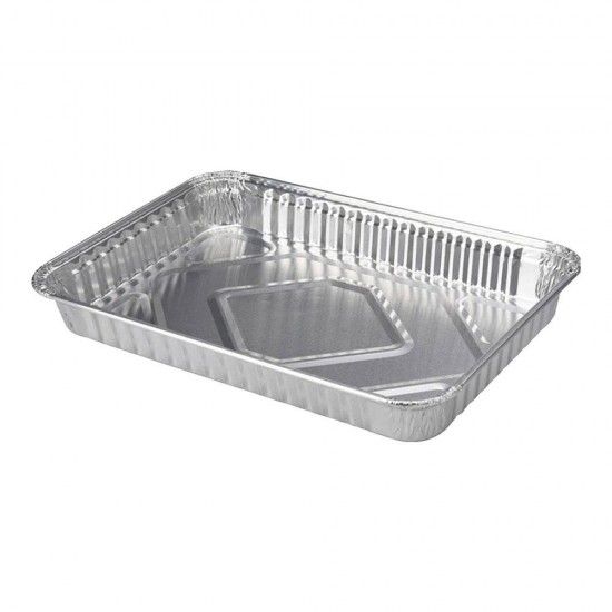 Pack de 5 bandejas descartveis para churrasco ref 73908 NULL