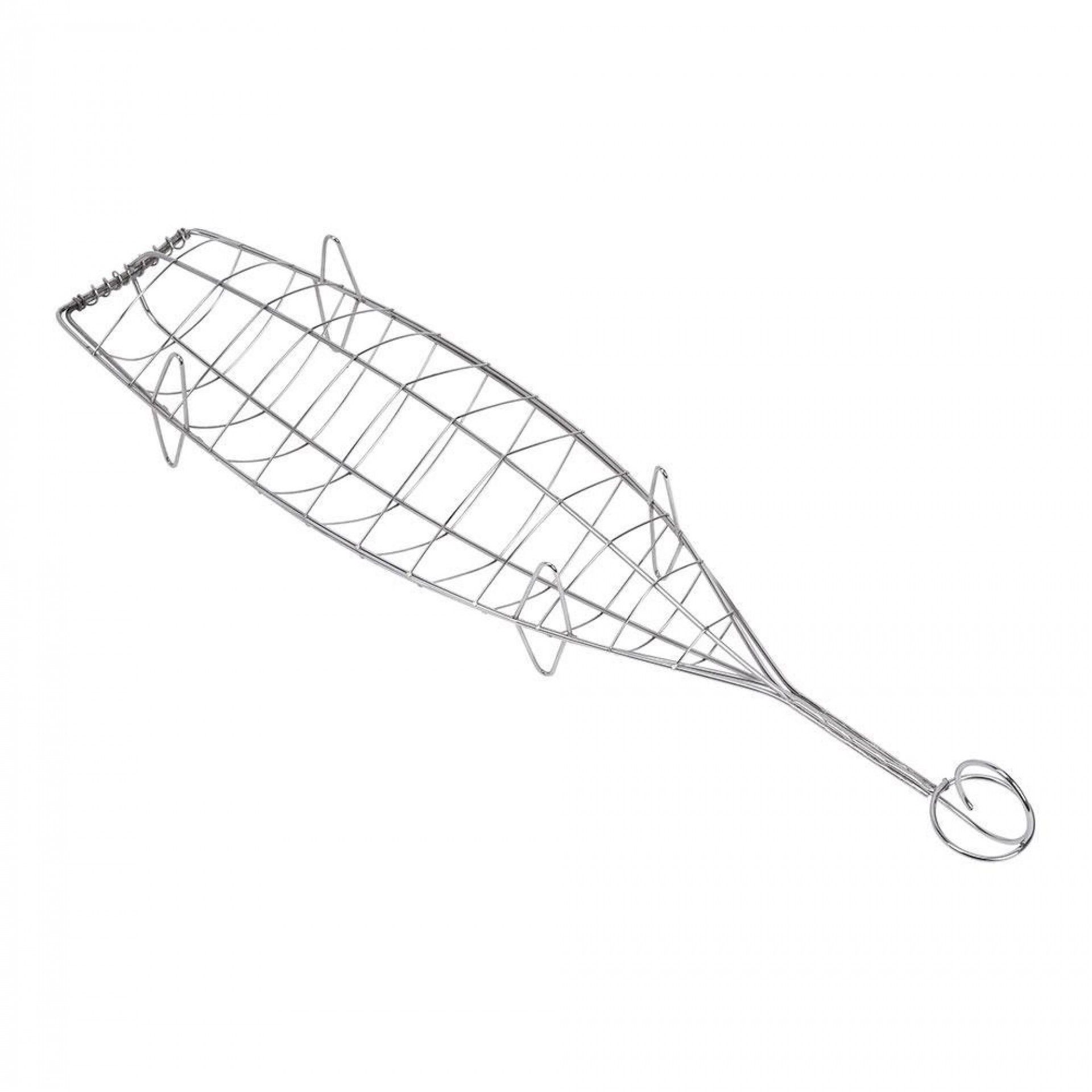 Grade para peixe em aço inoxidavel. 13,5x54cm refª 73898 SAUVIC