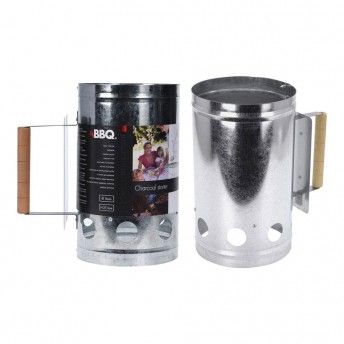 Acendedor para carvo 17x27,5cm. dangrill ref 73891 BBQ COLLECTION