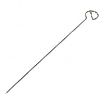 Espeto de ao inoxidavel 18/8 de 35cm. ref 73892 SAUVIC