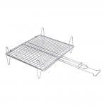 Grelhador duplo para peixe 40x45cm ref� 73897 SAUVIC