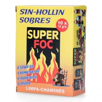 Sem-fuligem caixa 10 saquetas 07902 ref 73879 SUPER FOC