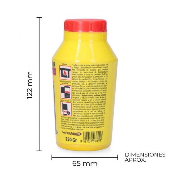 Limpa-fuligem concentrado 250g 03701 refª 73882 MAURIS Limpa-fuligem concentrado 250g 03701 refª 73882 MAURIS