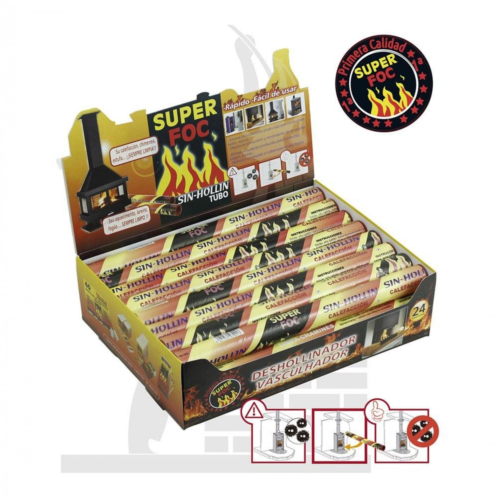 Sem-fuligem tubo 175g aprox. 07901 refª 73878 SUPER FOC