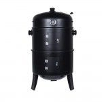Churrasqueira tipo barril especial defumado cor preto bbq refª 73866 BBQ COLLECTION Churrasqueira tipo barril especial defumado cor preto bbq refª 73866 BBQ COLLECTION