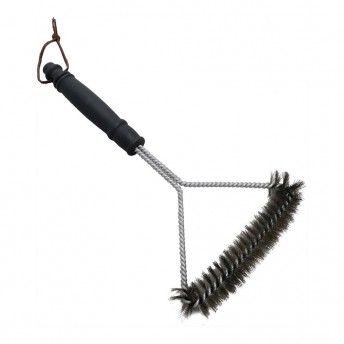 Escova para churrasqueira metalica. con cabo 16,3x30,5cm ref 73858 EDM