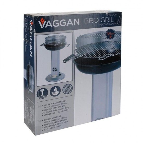 Churrasqueira de carv�o �43x83cm vagan ref� 73862 VAGGAN