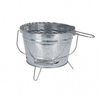 Churrasqueira de zinco modelo barril 27cm bbq ref 73868 BBQ COLLECTION