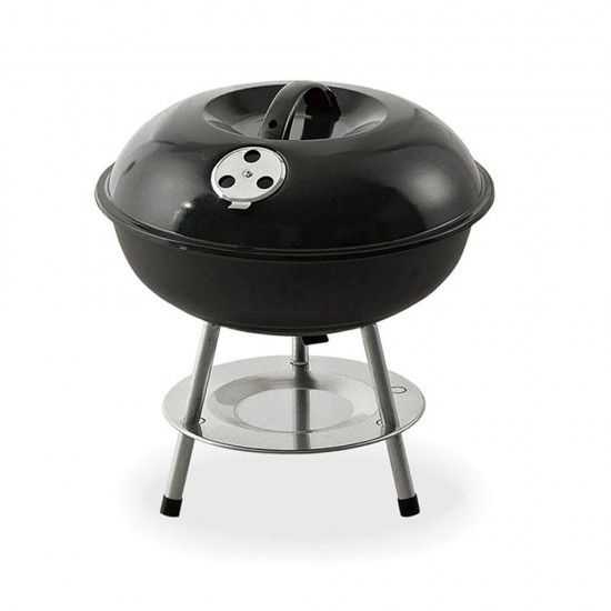 Churrasqueira com 3 ps 35,5x40cm. cor preto ref 73837 EDM