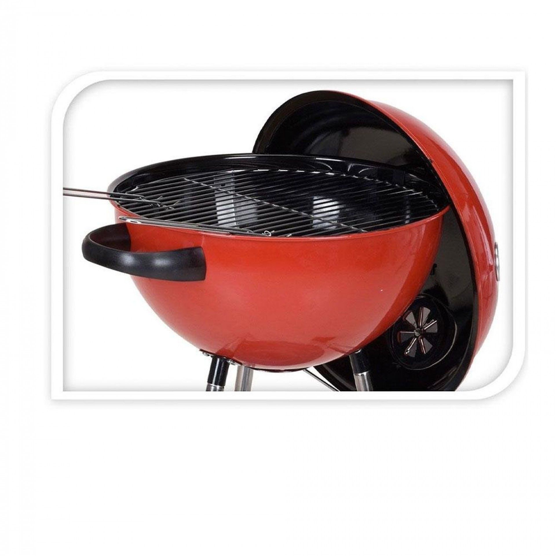 Churrasqueira esférica ø47x90cm com termômetro refª 73849 BBQ COLLECTION