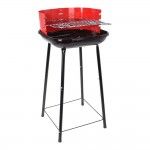 Churrasqueira de pe com 4 ps e grelha. 33x33x74cm ref 73819 BBQ COLLECTION