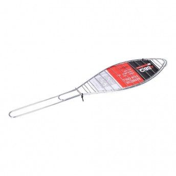 Grade para peixe em ao inoxidavel 13x41cm bbq ref 73821 BBQ COLLECTION