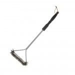 Escova para churrasqueira metalica. con cabo 16,3x54,5cm bbq ref� 73806 BBQ COLLECTION