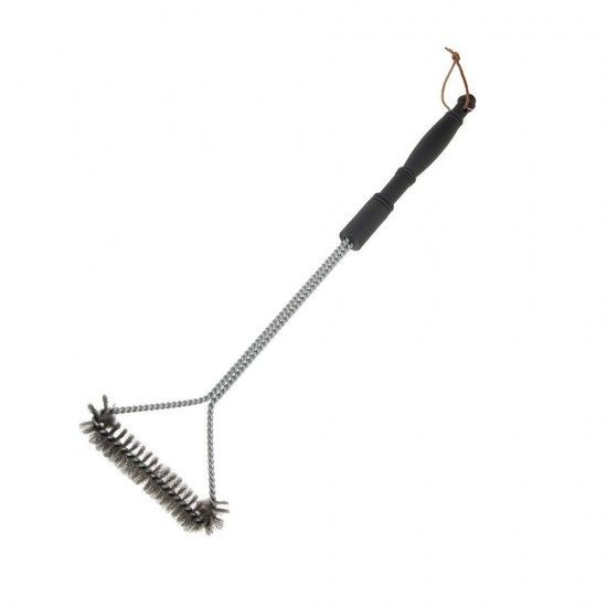 Escova para churrasqueira metalica. con cabo 16,3x54,5cm bbq ref 73806 BBQ COLLECTION