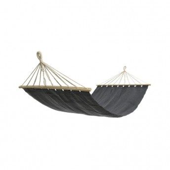 Cama de rede liso exterior 100x200cm cor cinza ref 73728 FRUIT OF THE LOOM