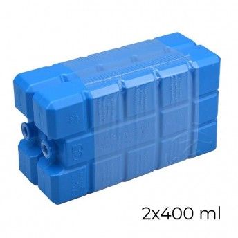 Pack de 2 termoacumuladores portteis 400cl 16x9,5x6,5cm cores variadas ref 73709 COOLING ELEMENTS