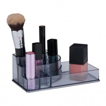 Organizador para cosmticos, 2 cores, 8 compartimentos, d/c. ref 73588 TOUCH OF BEAUTY