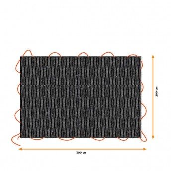Lona preta para reboque, medidas: 2x3m. black & decker ref 73575 BLACK+DECKER