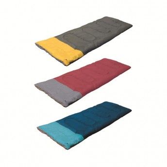 Saco cama 190x75cm 800g cores sortidas ref 73566 CAMP ACTIVE