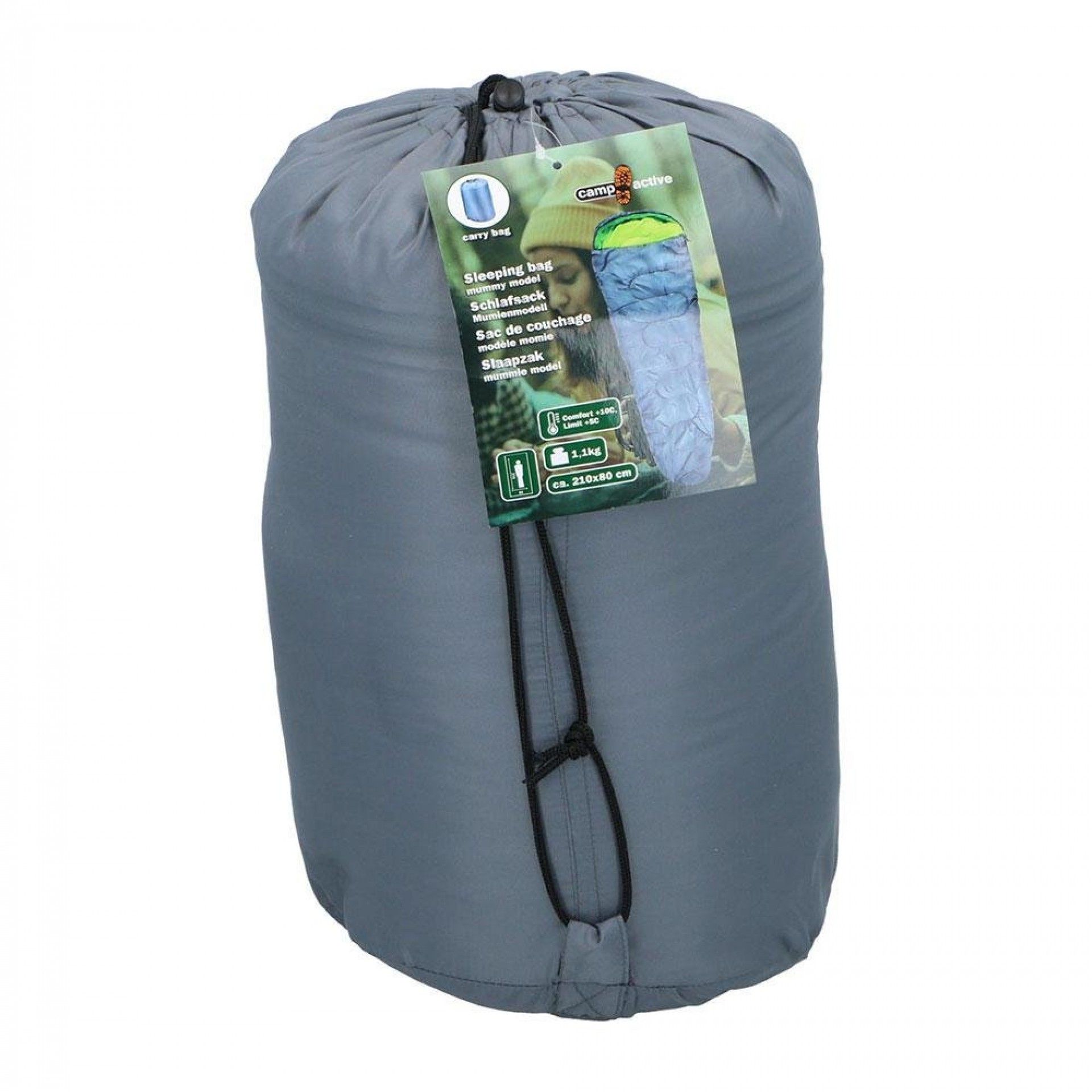 Saco cama cinzento refª 73522 CAMP ACTIVE