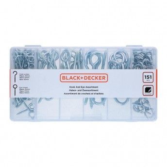 Sortido camarões 151 peças st refª 73513 BLACK+DECKER Sortido camarões 151 peças st refª 73513 BLACK+DECKER