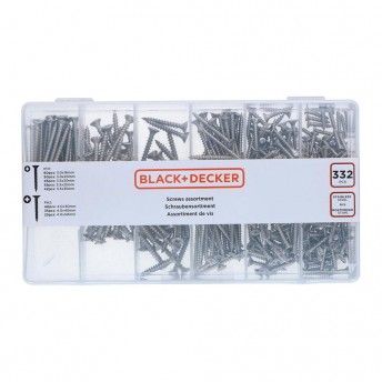 Sortido de parafusos para madeira cabeça ph refª 73512 BLACK+DECKER Sortido de parafusos para madeira cabeça ph refª 73512 BLACK+DECKER