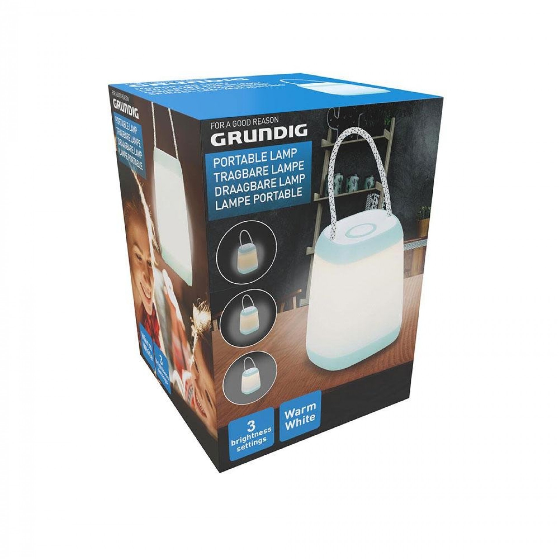 Candeeiro portátil com corda refª 73467 GRUNDIG