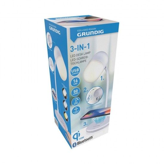 Candeeiro de mesa led 3 em 1 modelo a ref 73462 GRUNDIG